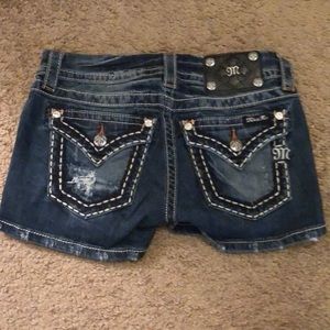 Good condition Miss me shorts